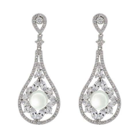Серьги E2851 из Посеребренная бижутерия от Love Wedding Couture 1