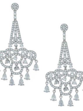 Серьги SE07541 из Посеребренная бижутерия от Love Wedding Couture 1