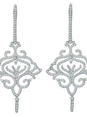 Серьги SE11396 из Посеребренная бижутерия от Love Wedding Couture 1