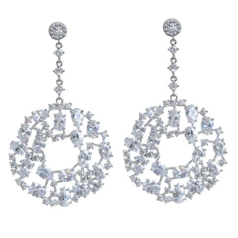 Серьги A65193 из Посеребренная бижутерия от Love Wedding Couture 1