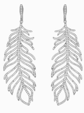 Серьги GLE5335 из Посеребренная бижутерия от Love Wedding Couture 1