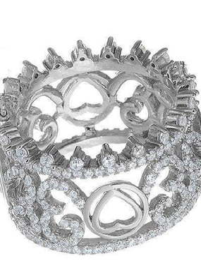 Помолвочное кольцо RS004 из Серебро от Love Wedding Couture 1