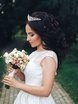 С аксессуарами / Цветами / Фатой, Локоны / Локоны на один бок от Свадебный стилист-визажист Анна Маланичева 1