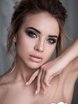 Высокие / Собранные, С аксессуарами / Цветами / Фатой, Пучок от Свадебный стилист-визажист Лидия Большакова 3