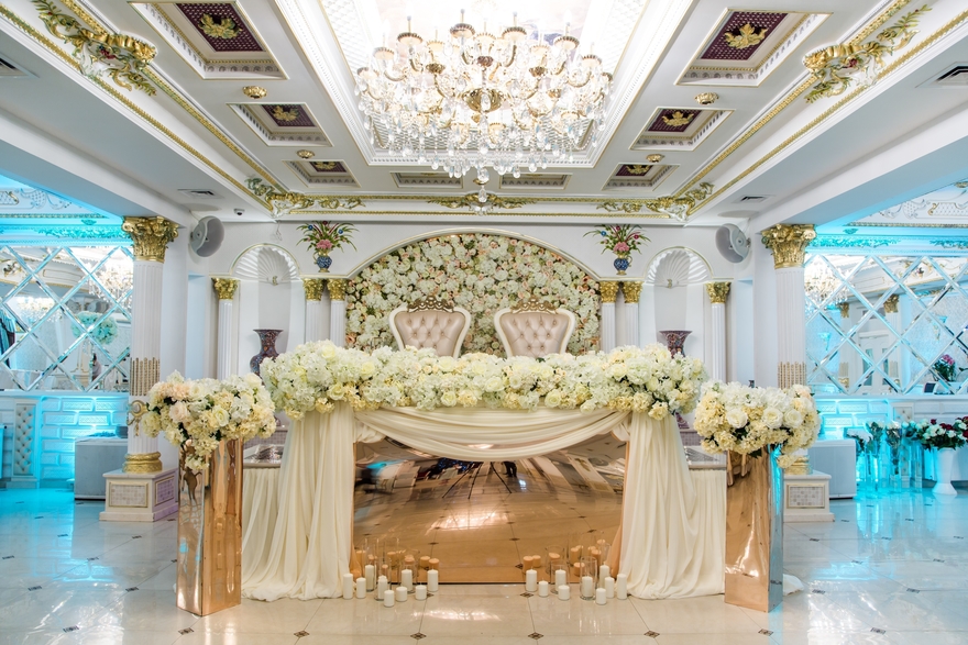 Президиум / Стол молодоженов в Классика от Студия декора и флористики Mazurdecor 1