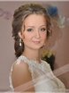 Высокие / Собранные, С аксессуарами / Цветами / Фатой, В греческом стиле, С плетением от Свадебный стилист-визажист Елена Плетнер 1