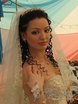 С аксессуарами / Цветами / Фатой, Локоны / Локоны на один бок от Свадебный стиль от Елены Катасоновой 2