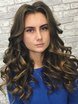 Распущенные, Локоны / Локоны на один бок от Свадебный стилист Кристина Тюпаева 1