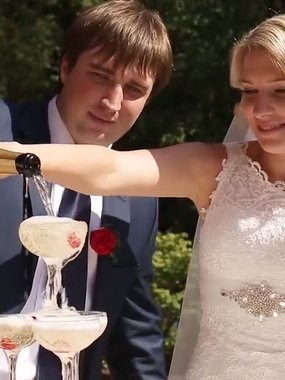 Видеоотчет со свадьбы Дмитрия и Анны от Заболоцкая Вера 1