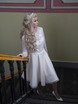 Свадебное платье Султана. Силуэт А-силуэт. Цвет Белый / Молочный. Вид 4