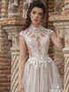 Свадебное платье Ронда. Силуэт А-силуэт. Цвет Айвори / Капучино, Белый / Молочный. Вид 4