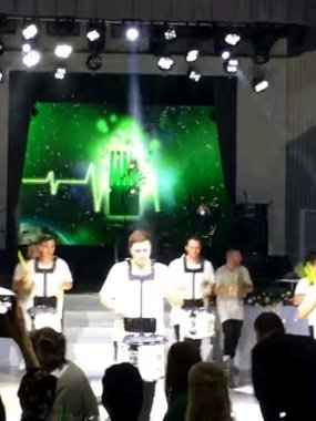 Шоу барабанщиков Vasiliev Groove на свадьбу 1