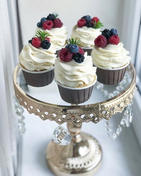 Белый, Красный / Марсала Сладкий стол 6 от Delish Cake 1