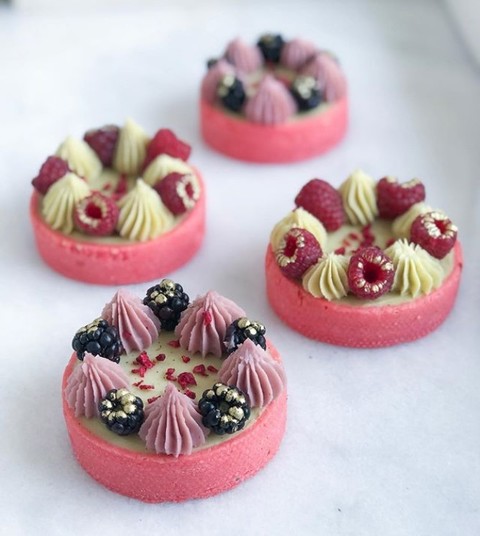 Красный / Марсала, оттенки Розового Сладкий стол 11 от Delish Cake 1