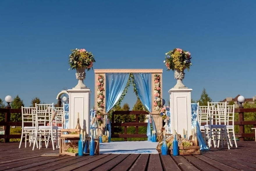 Выездная регистрация в Классика от Студия декора и флористики Der Garten 1