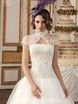Свадебное платье Aletea. Силуэт Пышное, А-силуэт. Цвет Айвори / Капучино, Белый / Молочный. Вид 1