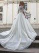 Свадебное платье Dalia. Силуэт Пышное, А-силуэт. Цвет Айвори / Капучино, Белый / Молочный. Вид 2
