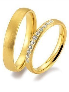 Обручальные кольца Classic 16 из Желтое золото от Ювелирный салон Jewellery Art 1
