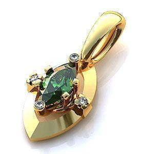 Подвеска из золота из Желтое золото от Ювелирный салон Jewelry & Diamonds 1