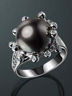 Помолвочное кольцо из Белое золото от Ювелирный салон Jewelry & Diamonds 1