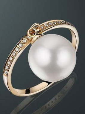 Помолвочное кольцо из Розовое (красное) золото от Ювелирный салон Jewelry & Diamonds 1