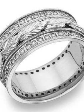 Обручальное кольцо из Белое золото от Ювелирный салон Jewelry & Diamonds 1