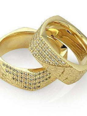 Обручальные кольца из Желтое золото от Ювелирный салон Jewelry & Diamonds 1