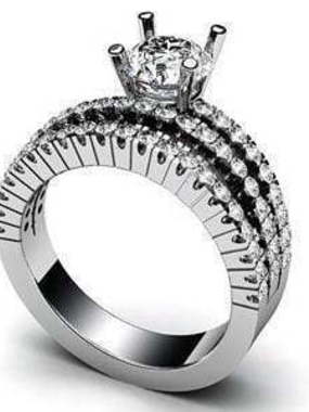 Помолвочное золотое кольцо из Белое золото от Ювелирный салон Jewelry & Diamonds 1