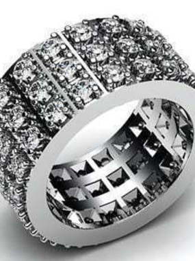 Обручальное кольцо из Белое золото от Ювелирный салон Jewelry & Diamonds 1