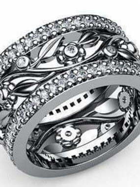 Обручальное кольцо из Белое золото от Ювелирный салон Jewelry & Diamonds 1