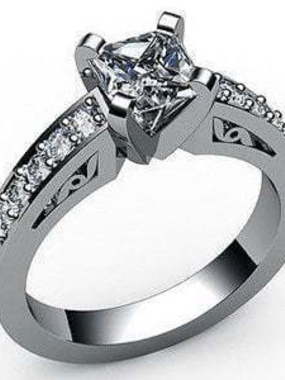 Помолвочное кольцо из Белое золото от Ювелирный салон Jewelry & Diamonds 1