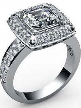 Помолвочное кольцо из Белое золото от Ювелирный салон Jewelry & Diamonds 1