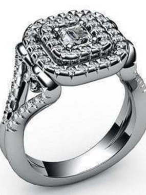 Помолвочное кольцо из Белое золото от Ювелирный салон Jewelry & Diamonds 1