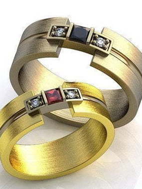Обручальные кольца из Желтое золото от Ювелирный салон Jewelry & Diamonds 1