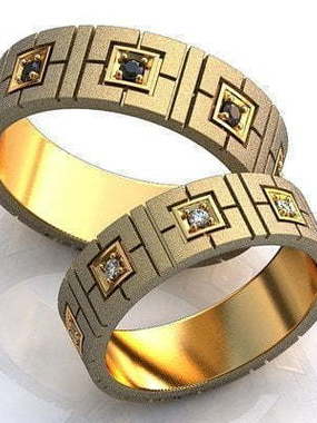 Обручальные кольца из Желтое золото от Ювелирный салон Jewelry & Diamonds 1
