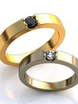 Обручальные кольца из Желтое золото от Ювелирный салон Jewelry & Diamonds 1