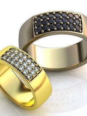 Обручальные кольца из Желтое золото от Ювелирный салон Jewelry & Diamonds 1